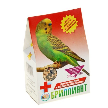 Diamond food for young and weakened parrots, 400 g