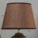 E14 40w 40w Brown Brown Path with Golden Patina 22x22x36 cm