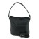 Bag women, genuine leather, black 27x12x47 cm