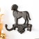Hooks decorative cast iron "dog" 16x4x16 cm