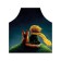 Apron kitchen with a “boy with a fox” photo print, adjustable, size OS