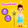Baby doll "Sorceress", with a magic wand, mix
