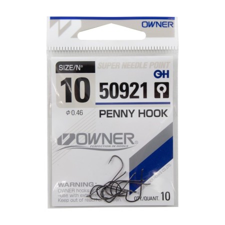The hook Owner Penny Hook BC No. 10, 10 pcs.-2
