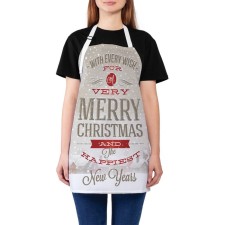 Apron of a kitchen with a photo connection of 