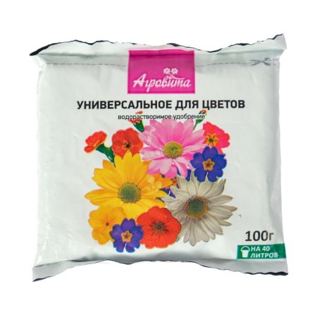 Mineral fertilizer "Agrovita" for flowers, universal, 100 g