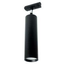 Snow -phase track lamp for Feron AL194, IP20, GU10, 15 W, 56x56x200 mm, black color is