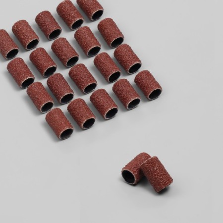 Pedicure nozzles, 20 pcs, abrasiveness 80-1