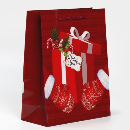 Laminated vertical “warmth and comfort”, ml 21 x 25 x 8 cm, new year-1