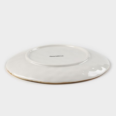 Porcelain shade Organic Gold, D = 18 cm, white color-2