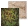 Military scrapbooking paper “Action map”, 30.5 x 30.5 cm 190 g/m2