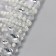 Rhinestones self -adhesive figured "Assorted", 120 pcs on the sheet, silver color