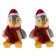 Miniature Puppet "New Year's Penguin", set of 2 pcs., Size 1 pc. - 3 × 3.5 × 3 cm