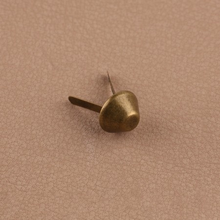 Ножка для дна сумки, 12 × 6 мм, цвет бронзовый-1