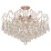 Ceiling chandelier "Suzy" 8x60W E27 gold 72x72x58