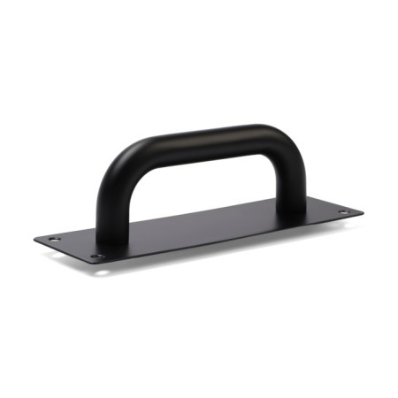 Door handle, black color, 200x65 mm