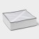 Organizer for storing linen "Thread", 7 cells, 33 × 32 × 10 cm, color gray color