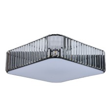 Crystal chandelier Gerhort G21107/5BK+WT+CL, 5x40W, E27, 17x55x55 cm, white color