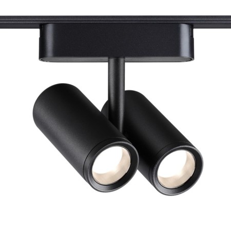 Track lamp for low -voltage busbar NOVOTECH. SMAL, 16W, LED, 132x115x42 mm, black color