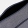 Lightning cosmetic bag, external pocket, gray color