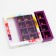 Box for sweets, 16 pcs, "umbrellas", 17.7 x 17.7 x 3.8 cm
