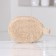 Mocepel for body of cotton and jute, 14 × 10 cm