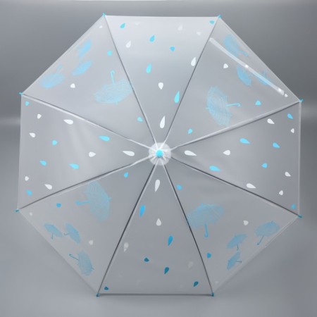 Umbrella - a semiautomatic “small umbrella” cane, 8 spokes, r = 45 cm, mix drawing-5