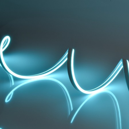 Flexible Neon Uniel, 6x12 mm, IP67, 5 m, 120 LED/m, 12 V, glow of blue