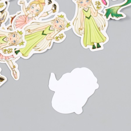 Stickers for "Baby" creativity embossing silver set 48 pcs 9x7x0.8 cm-4