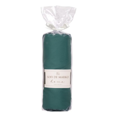Sofi de Marko “Marmis” elasticum sheet, size 180x200x30 cm, dark green color