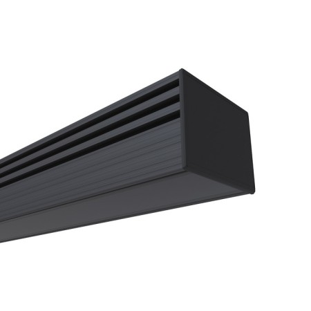 Aluminum profile Apeyron, 16x12 mm, invoice, 2 m, wooden distant, accessories-3