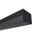 Aluminum profile Apeyron, 16x12 mm, invoice, 2 m, wooden distant, accessories