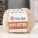 Yarn "Baby Cotton" 50% acrylic 50% cotton 165m/50g (403 St.