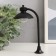 Decor for creativity plastic light "Lantern with a round lamp" 7.8x16 cm