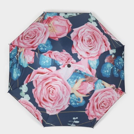 Mechanical “Roses” umbrella, eponge, 4 additions, 8 knitting needles, r = 48 cm, color mix-5