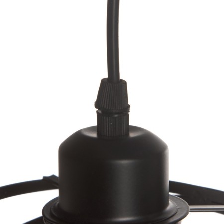 Bra "Caonti" E27 40W Black 15x15x35cm-6