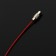 TORSO keychain, steel cable, 15 cm, red
