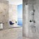 Lemark Yeti LM7010C bath mixer, single -leaf, tropical shower, thermostat, chrome
