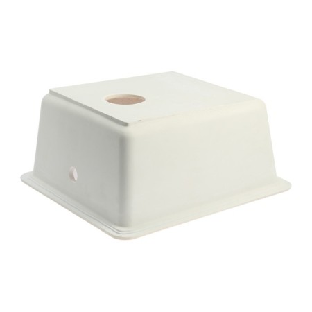 Curler for a kitchen made of Zein 27/Q2, 463 x 433 mm, rectangular, overflow, beige color-2