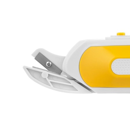 Electric scissors KitFort KT-6045-1, white-yellow color-4