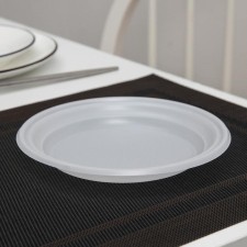 A set of disposable plates 