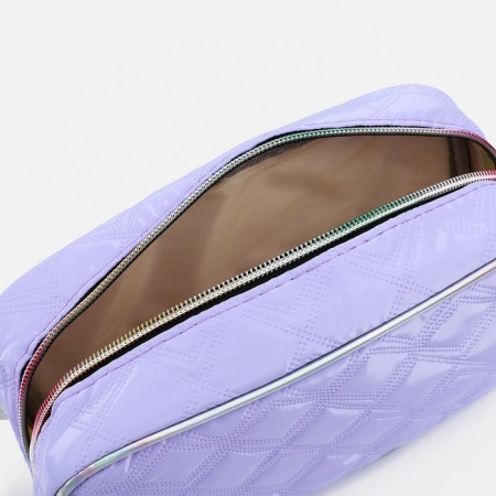 Lightning cosmetic bag, lilac color-2