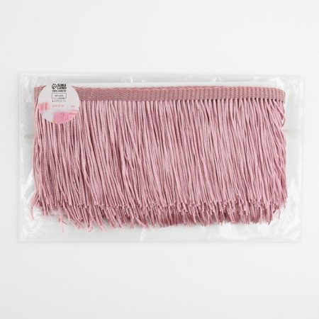 Decorative braid "Furger", 10 cm, 5 ± 0.5 m, powder color-2