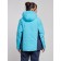 Ski jacket female winter, size 60, blue color