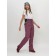 Ski pants female, size 44, burgundy color