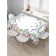 The tablecloth on the table is “simple and beautiful”, rectangular, oxford, size 145x180 cm
