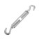 Talter hook-trick Tundra Krep, Din 1480, M8, galvanized