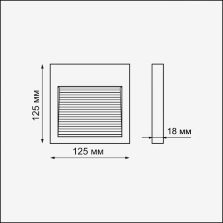 STREET ceiling, dark gray color-1