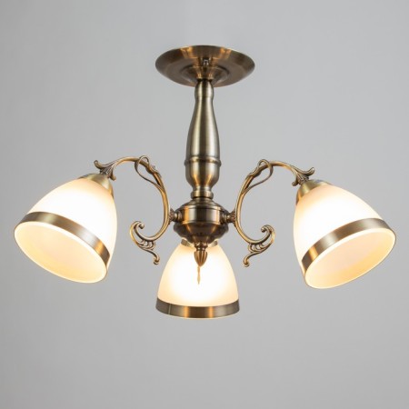 Madeleine chandelier 3x40W E27 Antique bronze 40x40x50 cm.-1