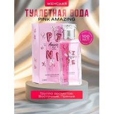 Women's toilet water Pink Amazing, 100 ml