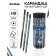 Black granographic pencil Berlingo "Military", HB, round, with an eraser, black tree, sharpened